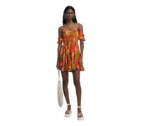 Desigual Damen Swim_Bahamas Dress Bikini-Überzug, orange, Medium