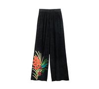 Desigual Damen Swim_colibrí Pant Bikini-Unterteil, Schwarz, M