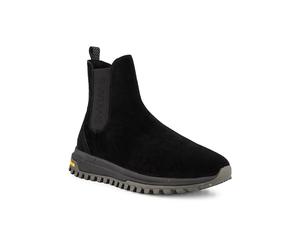SWIMS Chelsea Boots Herren Veloursleder schwarz, 44 (11)