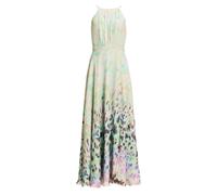 SWING - Abendkleid aus Chiffon mit Animal Print pistachio green / multi, 4OS