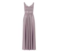 SWING - Abendkleid aus foliertem Jersey mit Beinschlitz mauve purple - Gr. - 38