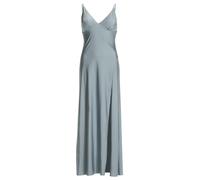 SWING - Abendkleid aus Jersey Satin mit Triangel Top und tiefem Rückenausschnitt ice blue, 4OS