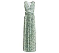 SWING - Abendkleid aus Plissee Jersey mit Cut-Outs pistachio green/multi - Gr. - 38