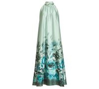 SWING - Abendkleid aus Satin mit Bordüren-Print mint green/teal green - Gr. - 36