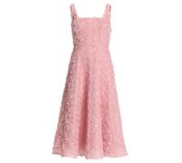 SWING - Cocktailkleid aus Blütenstoff mit Karree-Ausschnitt vintage pink - Gr. - 36