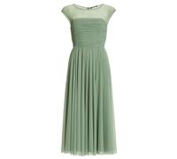 SWING - Cocktailkleid aus Mesh mit geraffter Korsage pistachio green - Gr. - 44