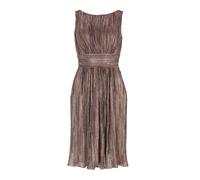 Cocktailkleid aus Plissee Lurex 46