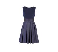 SWING Damen Kleid 'Microtaf' marine, Größe 36 Marine