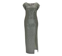 SWING - Curve / Abendkleid aus glitzerndem Jersey eucalyptus green - Gr. - 52