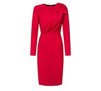 Swing Fashion Women's Bridget | Rot Damen Elegant | Bleistiftkleid | Business Etuikleider | Festliches Partykleid | Cocktailkleider | Kleider Vintage | Knielang | Langarm XS(34)