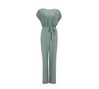 SWING - Jumpsuit aus Material-Mix soft green - Gr. - 48