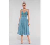 SWING Kleid in Türkis - Größe 34 | Damen Kleider