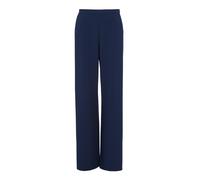 SWING - Palazzo-Hose aus elastischem Crepe navy - Gr. - 46