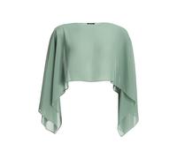 SWING - Schlupf-Stola aus Chiffon mit Ärmelschlitzen pistachio green - Gr. - L