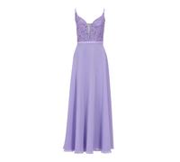 SWING - Spitzenkleid mit nachhaltigem Chiffon-Rock fashion lilac, 4OS