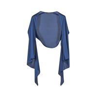 SWING - Stola aus nachhaltigem Satinchiffon majorelle blue - Gr. - L