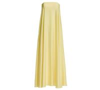 SWING - Trägerloses Abendkleid aus Satin Chiffon mit eingearbeiteter Korsage pastel yellow - Gr. - 36