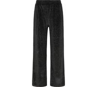 swirlie Damen Samthose 77134295, Schwarz, S