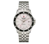 Swiss Alpine Military 7022.1 Herren-Armbanduhr Analog Quarz Edelstahl, Stahl/Silber/1132sam, Armband