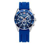 swiss alpine military Herren Uhr Analog Quarz Chronograph 7034.9835SAM Silikon
