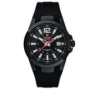 Swiss Alpine Military by Grovana All Black Herrenuhr 7058.1877 10ATM Swiss Made Band