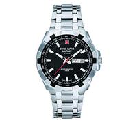 Swiss Alpine Military by Grovana Herren Armbanduhr Star Fighter 41 mm Armband Edelstahl 7043.1137