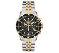 Swiss Alpine Military Challenger Chrono Herren Uhr Chronograph Analog Quarz 7022.9147SAM Edelstahl