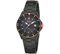 Swiss Alpine Military Damen Uhr Analog Quarz 7740.1187SAM Edelstahl