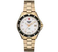 Swiss Alpine Military Damen Uhr Analog Quarz 7740.1113SAM Edelstahl