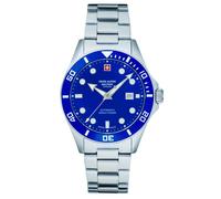 Swiss Alpine Military Herren Armbanduhr 7095.2135 Automatic Datumsfenster Armband Stainless Steel