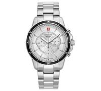 Swiss Alpine Military Herren Uhr Chronograph Analog Quarz 7089.9132SAM Edelstahl