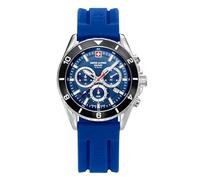 swiss alpine military Herren Uhr Analog Quarz Chronograph 7034.9836SAM Silikon