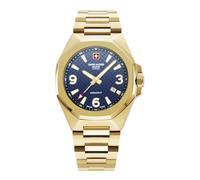 Swiss Alpine Military Herren Armbanduhr Typhoon mit Edelstahlarmband, 10 Bar, 42 mm, 70.051.115