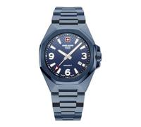 swiss alpine military Herren Uhr Analog Quarz 7005.1 Edelstahl