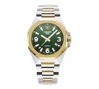 swiss alpine military Herren Uhr Analog Quarz 7005.1 Edelstahl