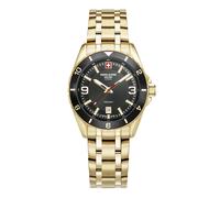 Swiss Alpine Military Herren Uhr Analog Quarz 7034.1117SAM Edelstahl