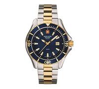 Swiss Alpine Military Herren Uhr Analog Quarz 7040.1145SAM Edelstahl