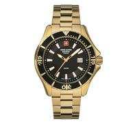 Swiss Alpine Military Herren Uhr Analog Quarz 7040 Edelstahl