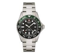 Swiss Alpine Military Herren Uhr Analog Quarz 7052.1138SAM Edelstahl