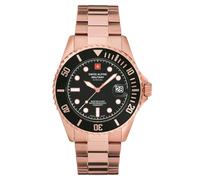 Swiss Alpine Military Herren Uhr Analog Quarz 7053.1167SAM Edelstahl