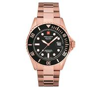 Swiss Alpine Military Herren Uhr Analog Quarz 7053.1167SAM Edelstahl