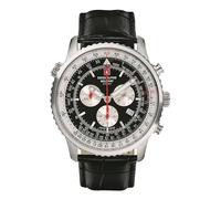 Swiss Alpine Military Herren Uhr Analog Quarz 7078.9 Leder
