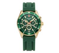 swiss alpine military Herren Uhr Analog Quarz Chronograph 7034.9814SAM Silikon