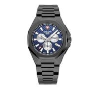 Swiss Alpine Military Herren Uhr Chronograph Analog Quarz 7005.9175SAM Edelstahl
