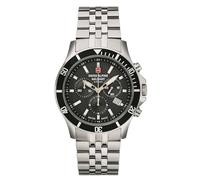 Swiss Alpine Military Herren Uhr Chronograph Analog Quarz 7022.9137SAM Edelstahl