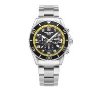 Swiss Alpine Military Herren Uhr Chronograph Analog Quarz 7029.9138SAM Edelstahl