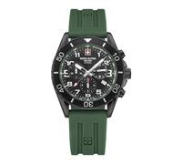 Swiss Alpine Military Herren Uhr Chronograph Analog Quarz 7029.9874SAM Silikon