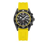 Swiss Alpine Military Herren Uhr Chronograph Analog Quarz 7029.9878SAM Silikon