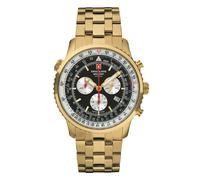 Swiss Alpine Military Herren Uhr Chronograph Analog Quarz 7078.9117SAM Edelstahl