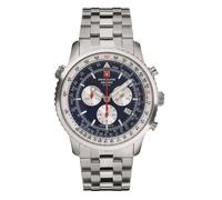 Swiss Alpine Military Herren Uhr Chronograph Analog Quarz 7078.9135SAM Edelstahl